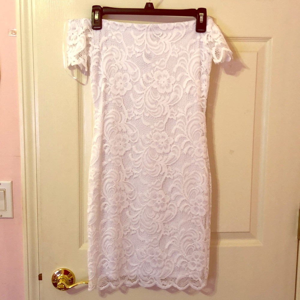 Charlotte Russe bodycon lace dress